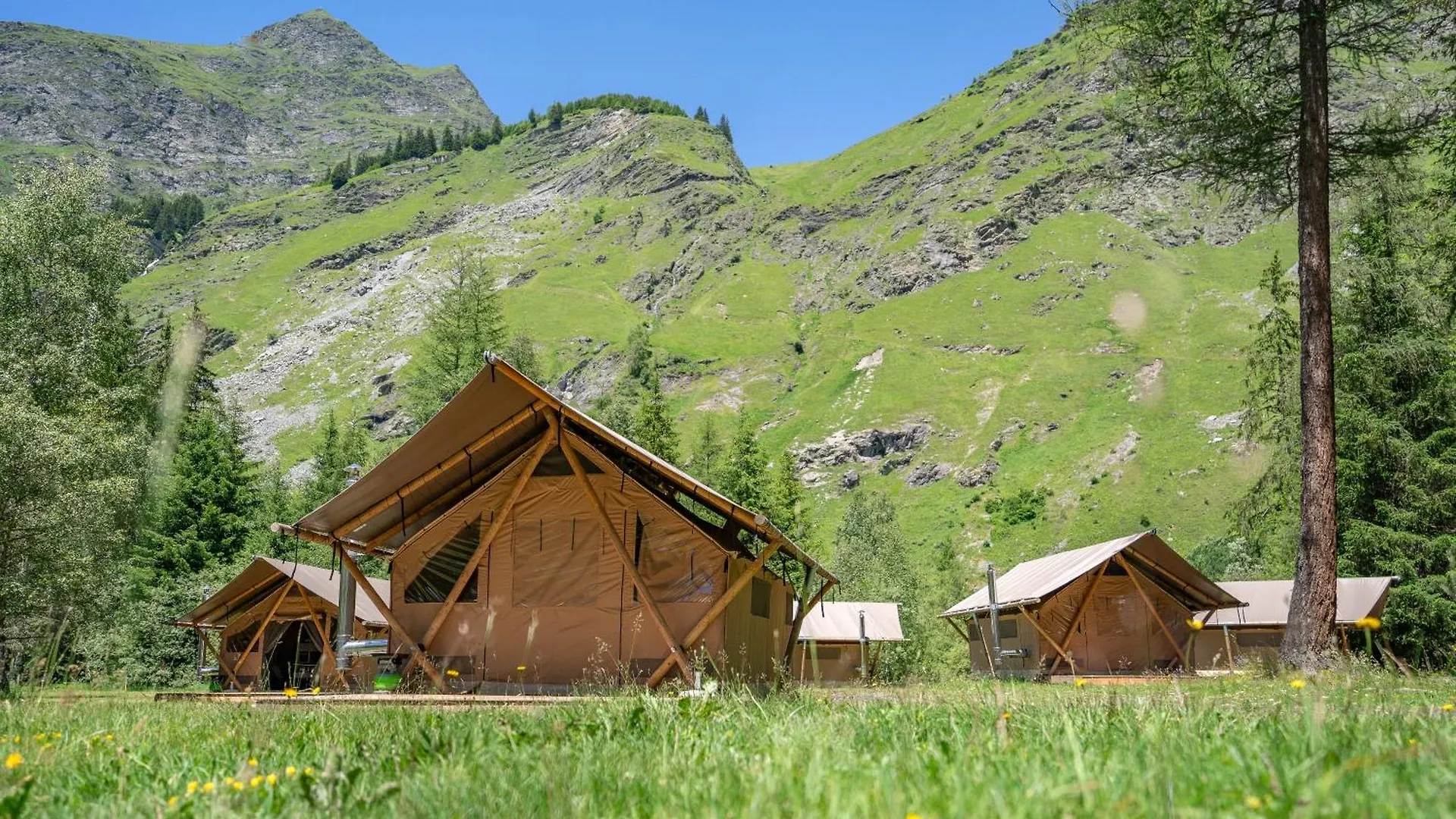 Huttopia Champagny En Vanoise Ла-Плань Франция