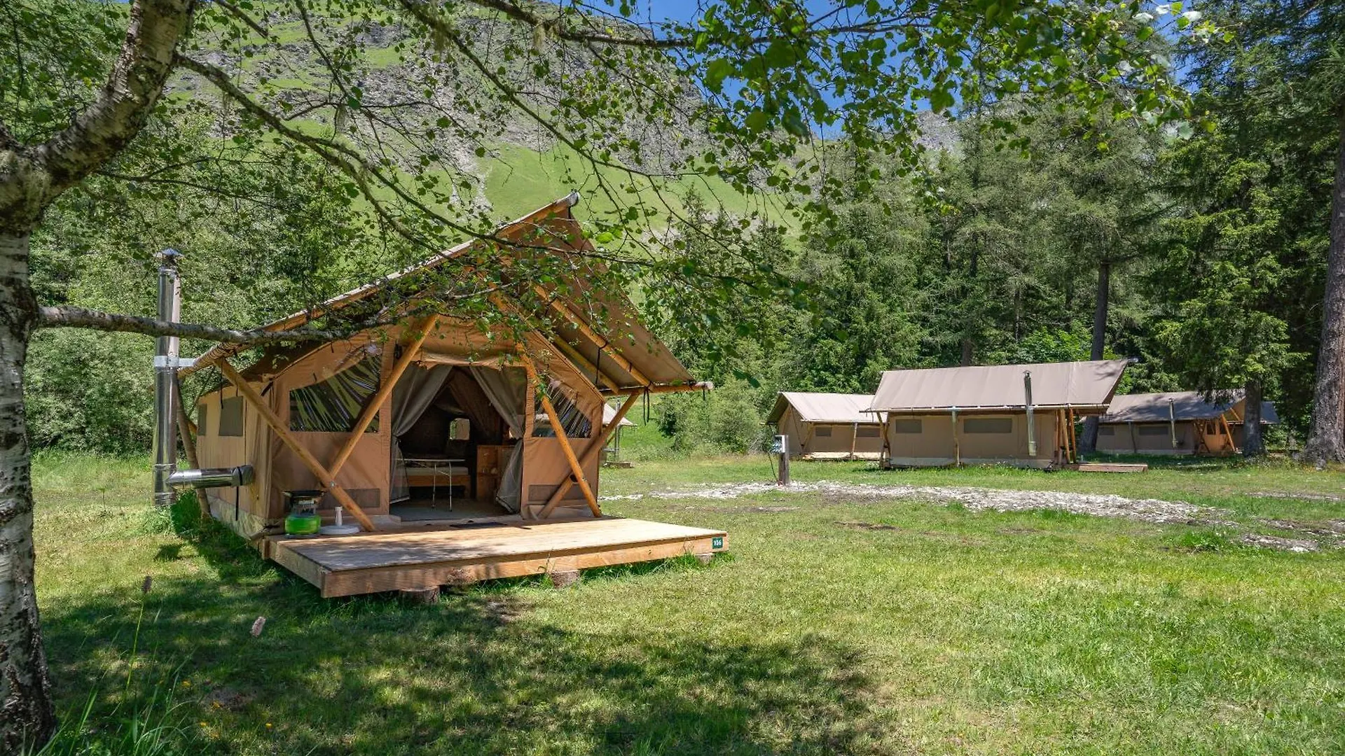 Huttopia Champagny En Vanoise Ла-Плань Кемпинг